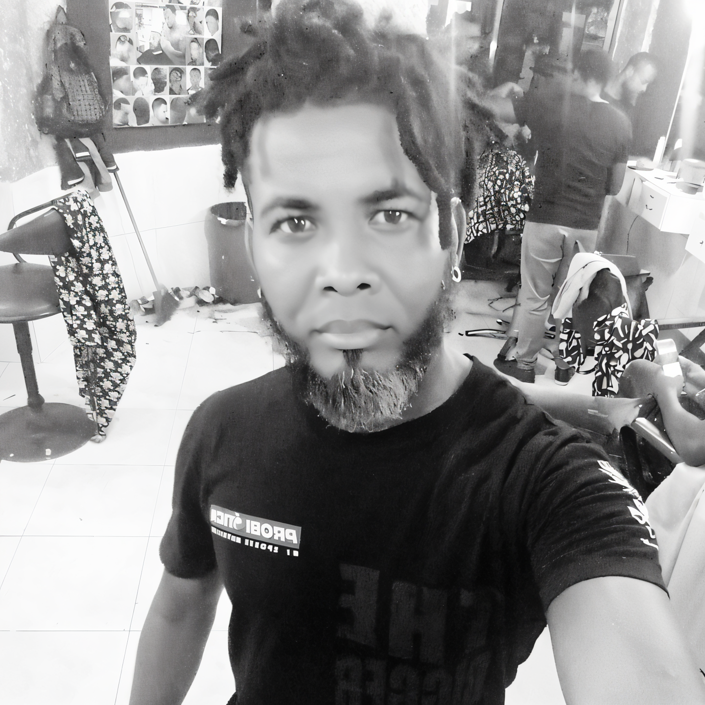 Ambiente da barbearia